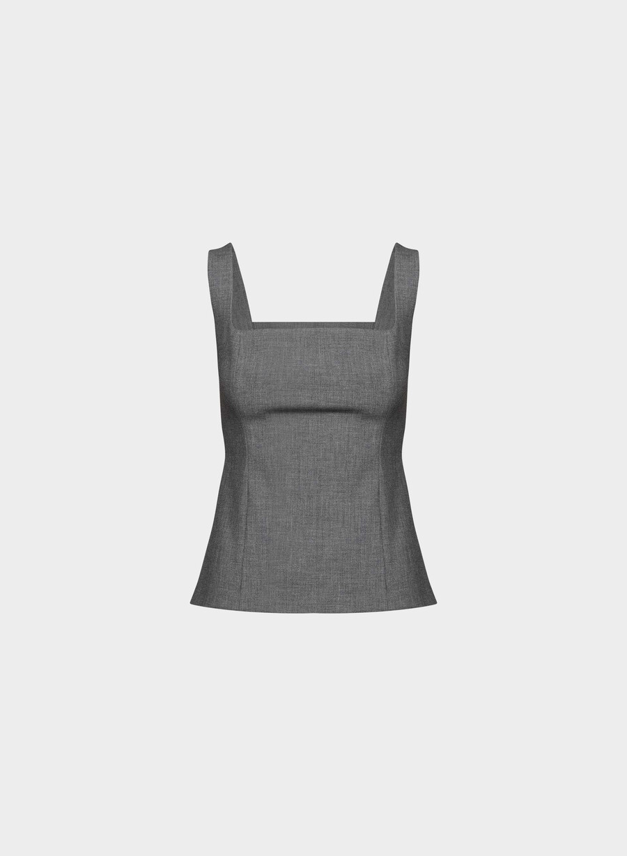 kolumnist top heather charcoal