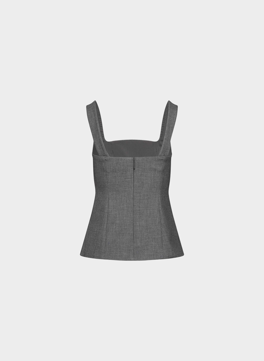 kolumnist top heather charcoal