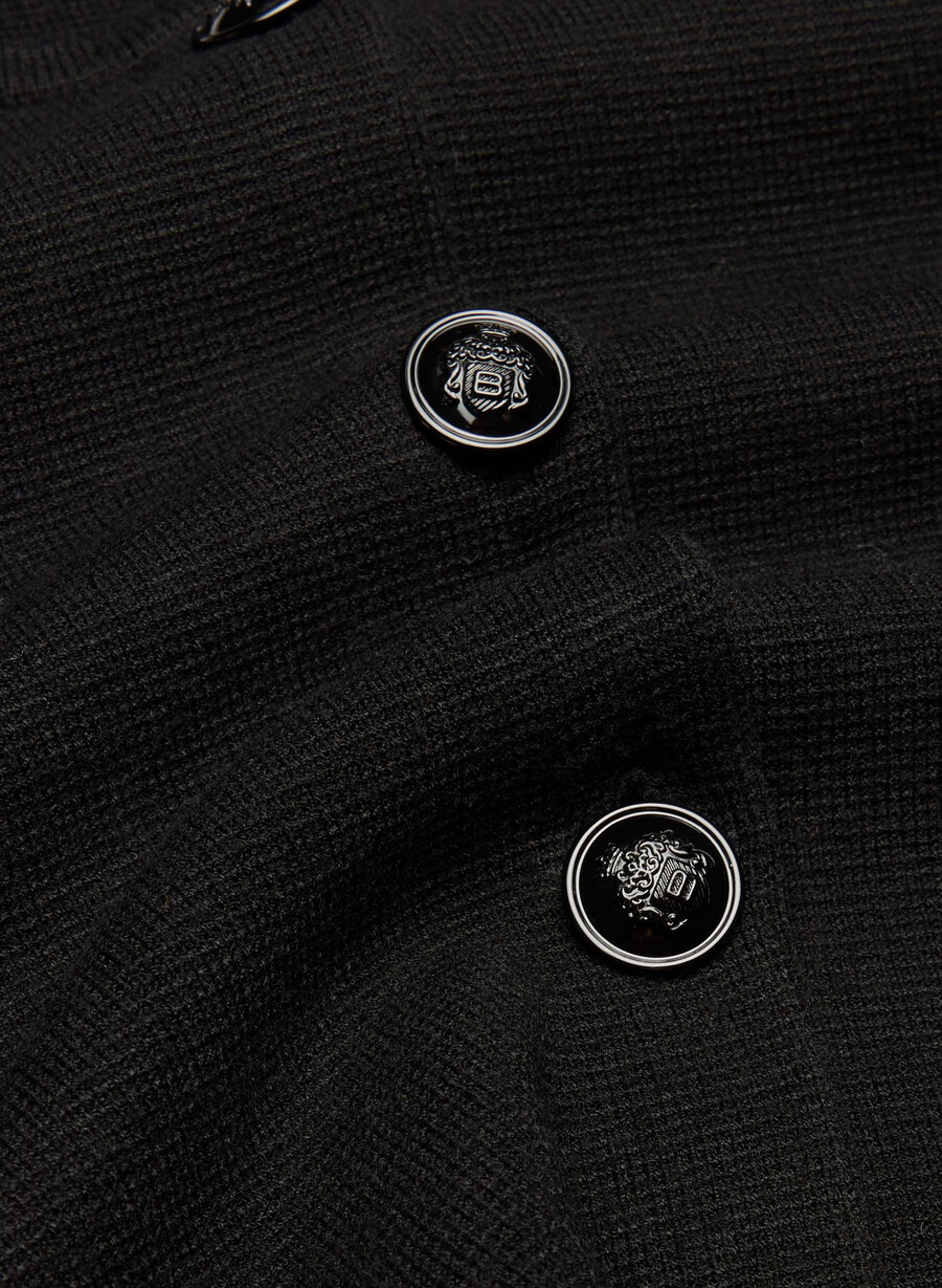 notable cardigan - wonder yarn schwarz