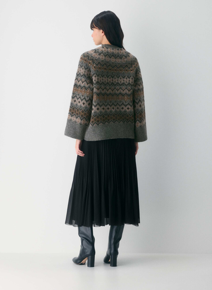 harlow pullover dunkelgraumehrfarbig