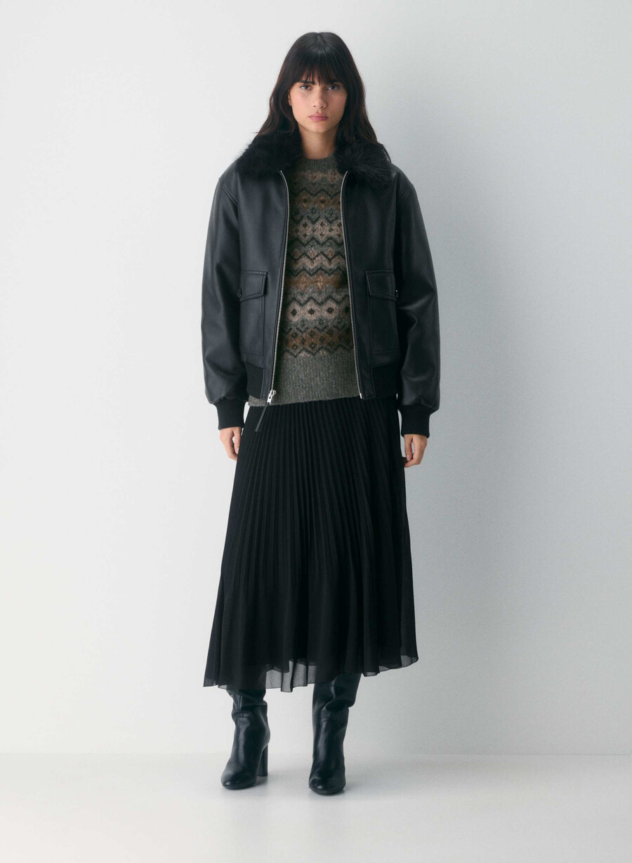 harlow pullover dunkelgraumehrfarbig