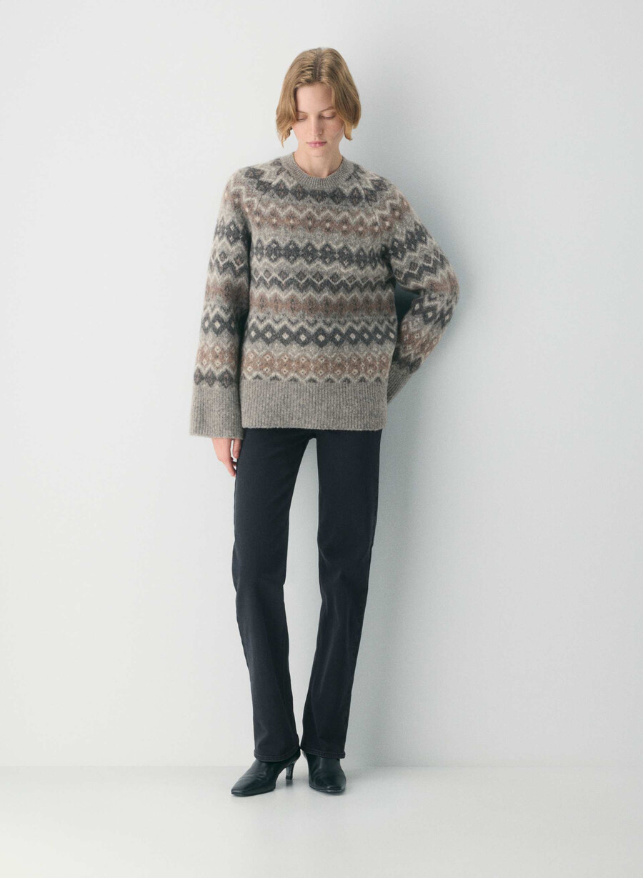 harlow sweater hth dk gr hth pbl g