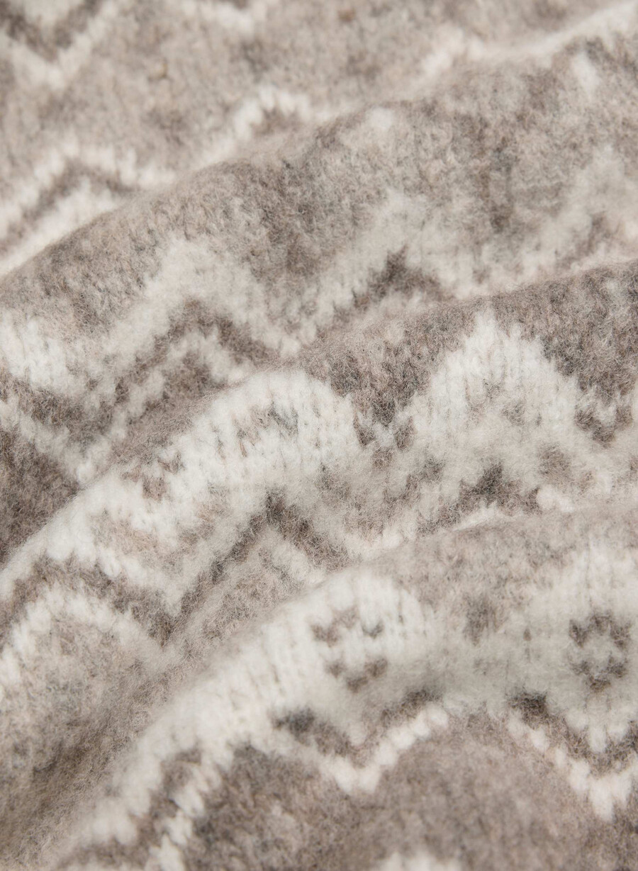 harlow pullover vintage gewichthöhe steingrau