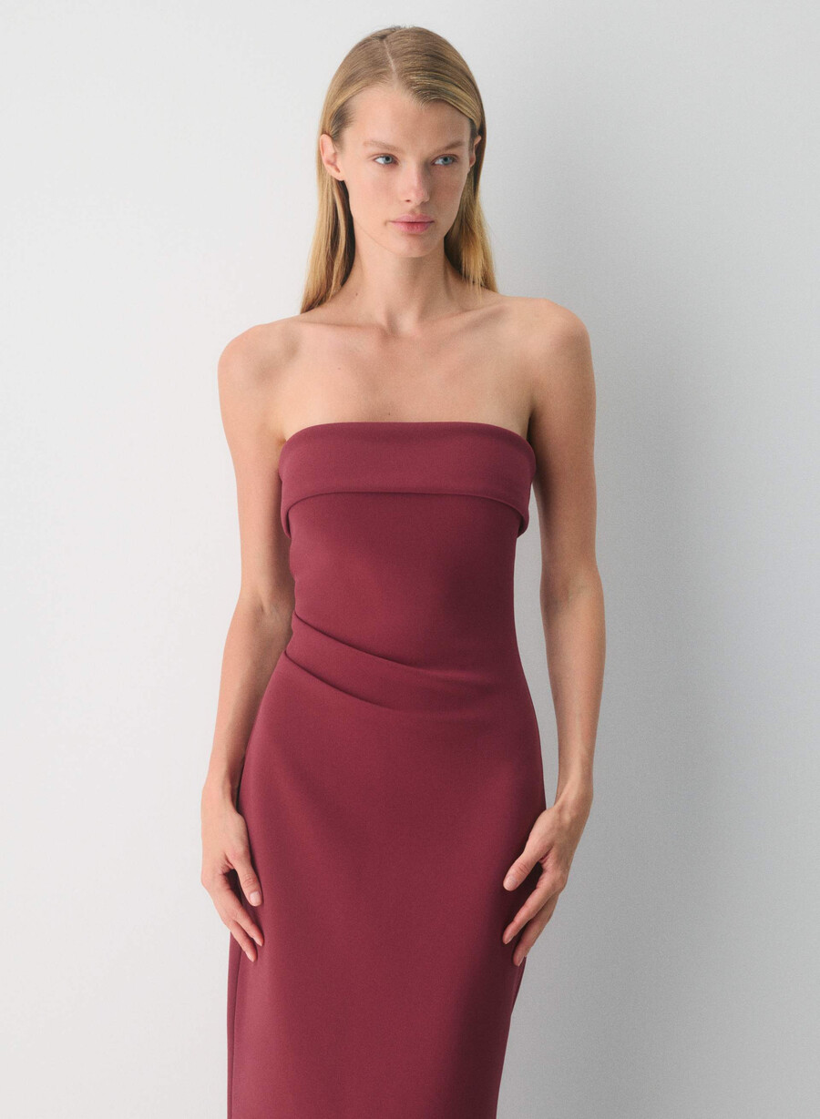 figureknit eyecatcher kleid cordovan