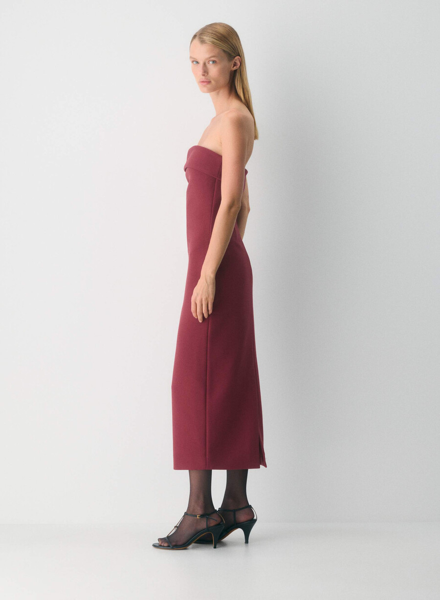figureknit eyecatcher kleid cordovan