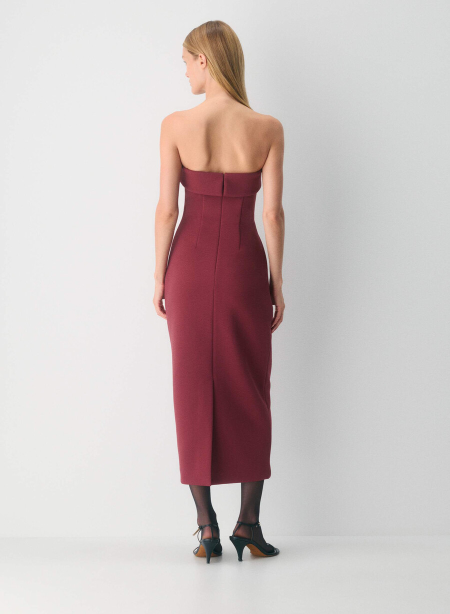 figureknit eyecatcher kleid cordovan
