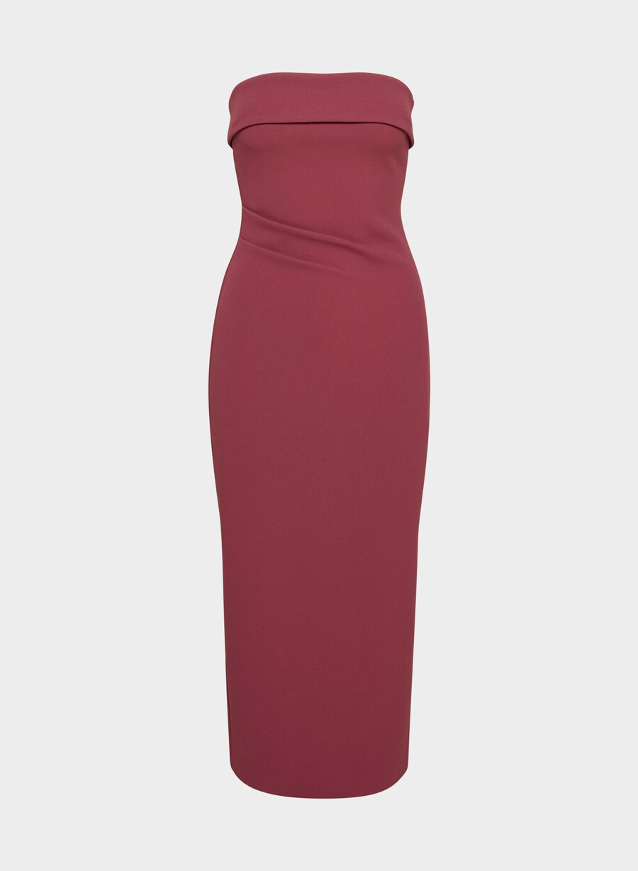 figureknit eyecatcher kleid cordovan