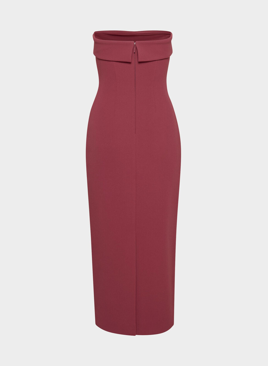 figureknit eyecatcher kleid cordovan
