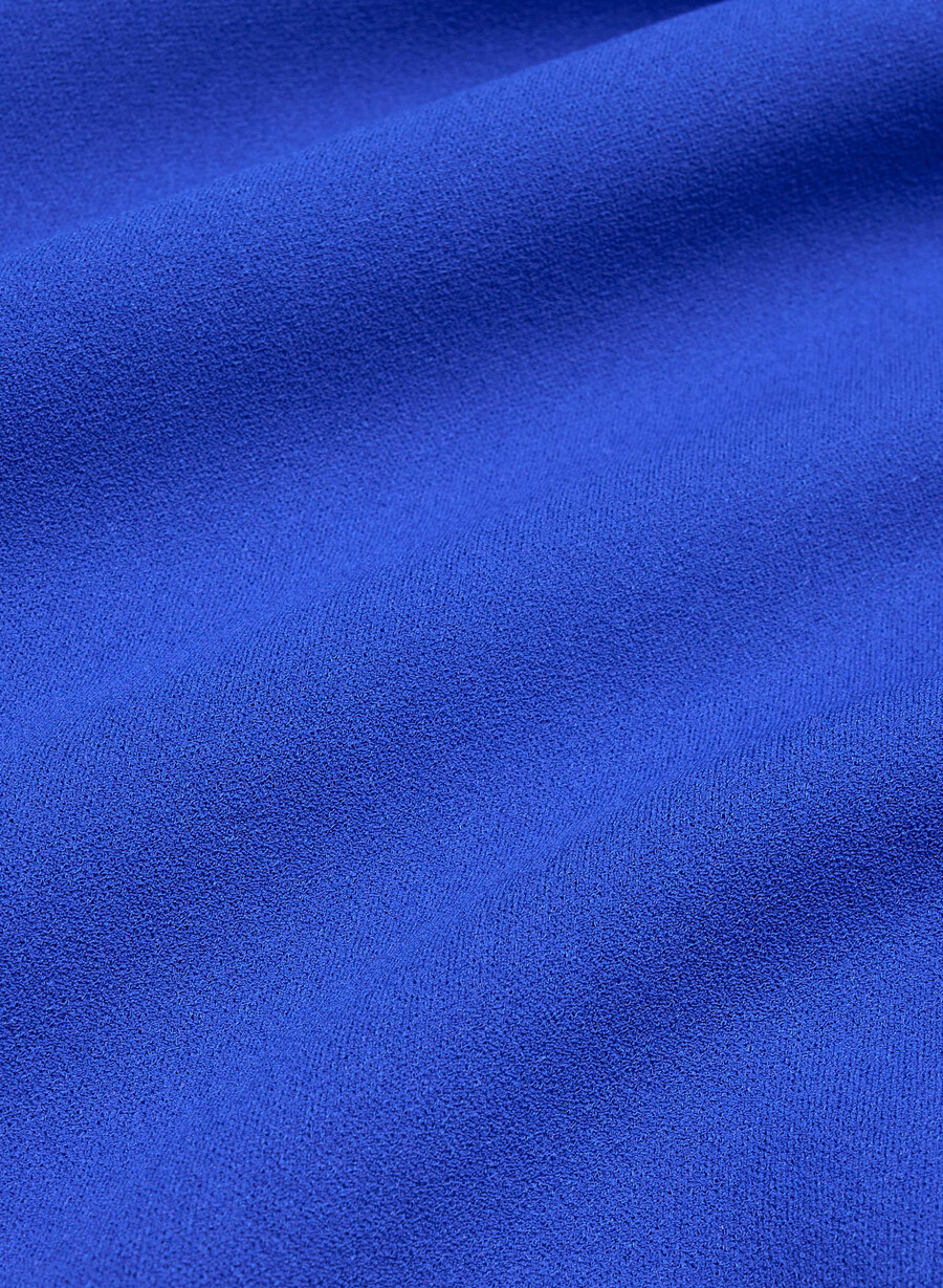 figureknit eyecatcher-kleid ablaze blue