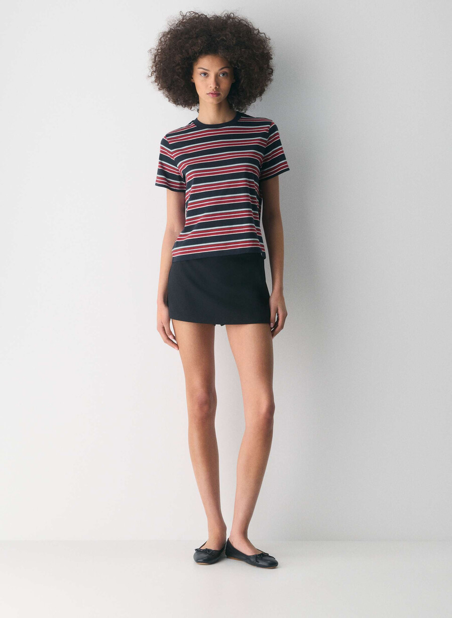 cottonwhisk emma t-shirt admiral cordovan
