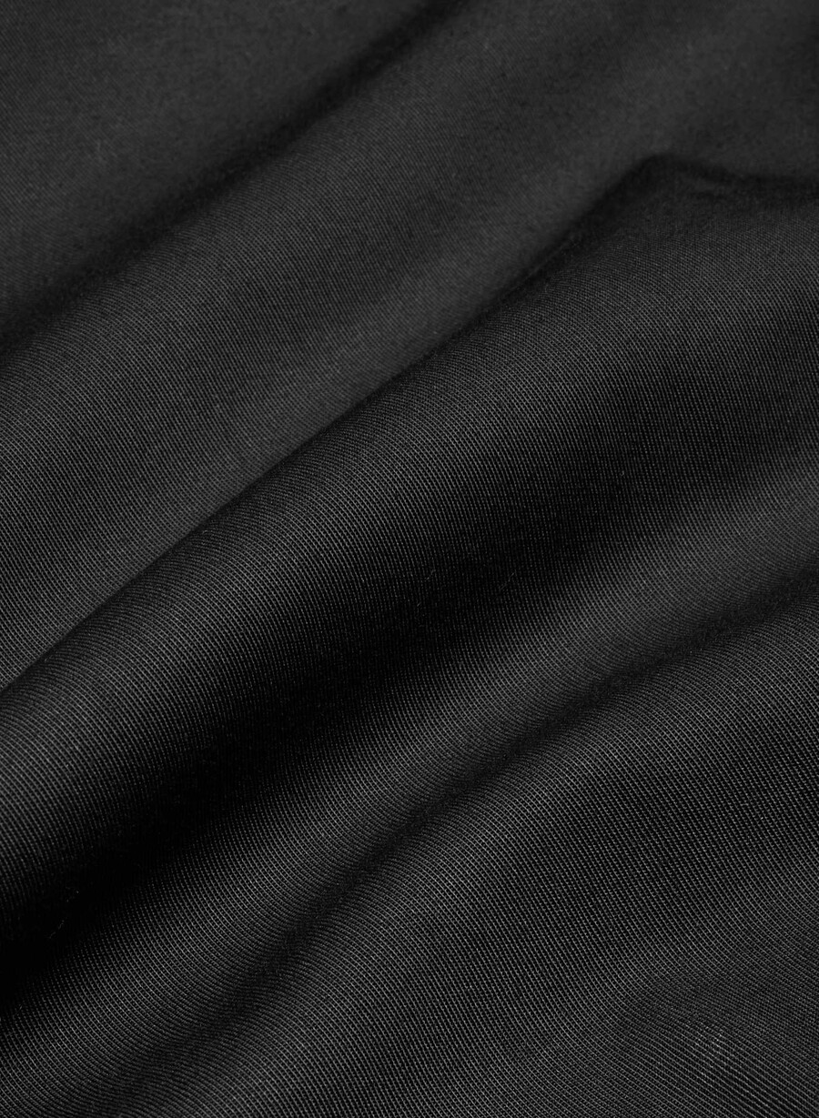 die arno jacke - city twill schwarz