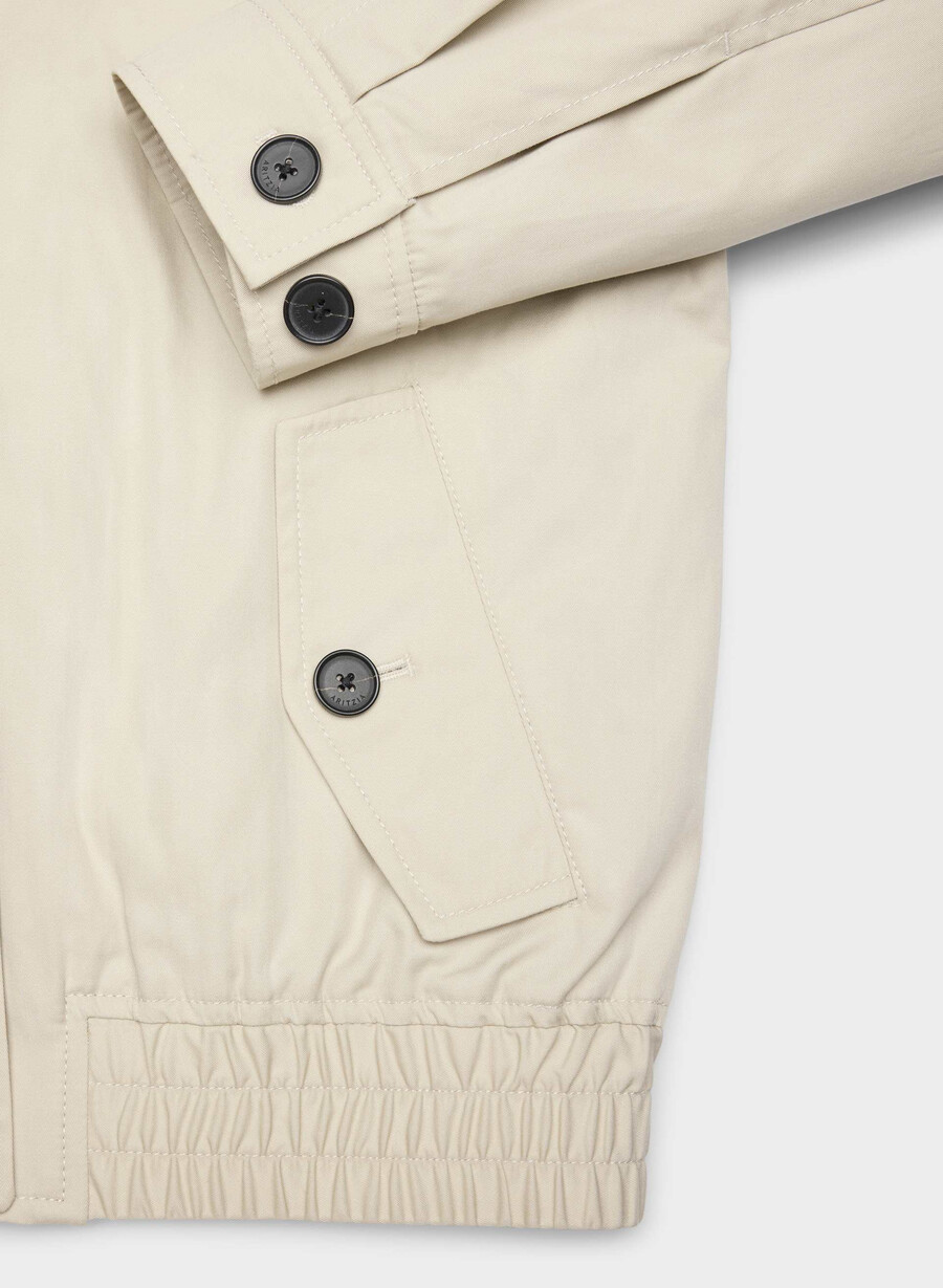 die arno jacke - city twill oyster