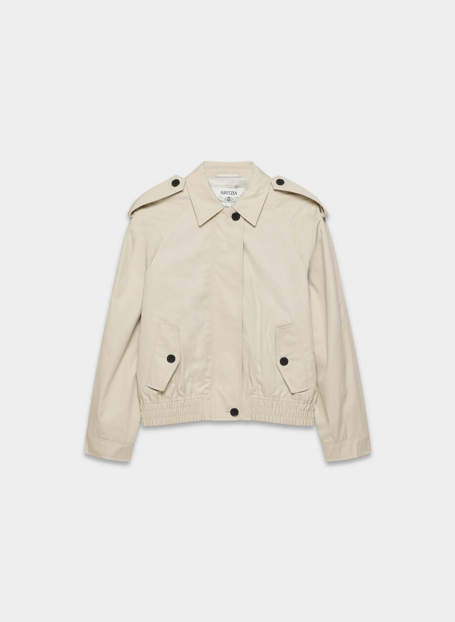 die arno jacke - city twill oyster