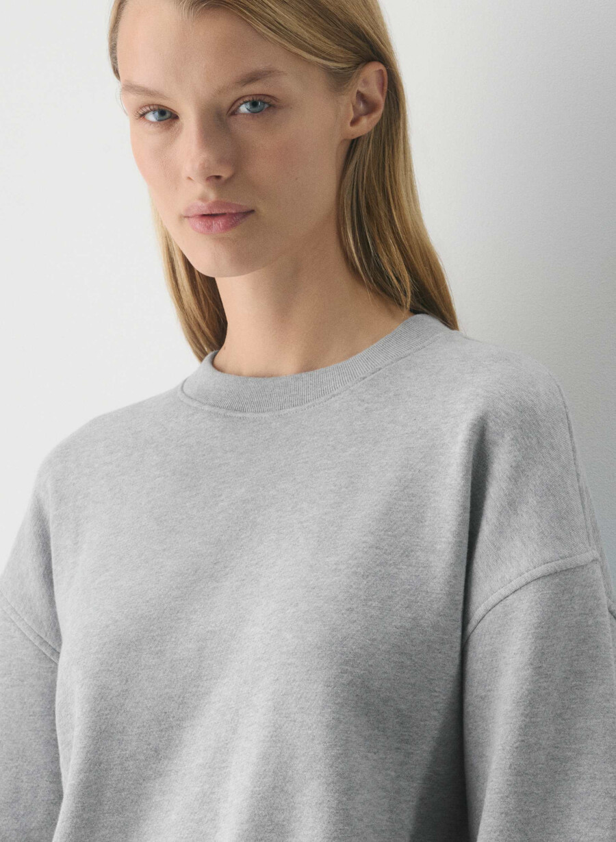 quin sweatshirt heather cloudy