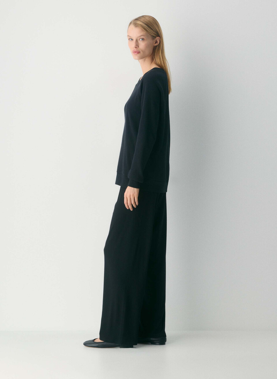 junia langarmshirt schwarz