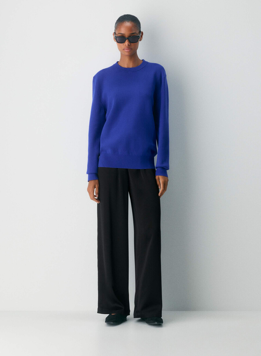 calloway pullover in flammenblau