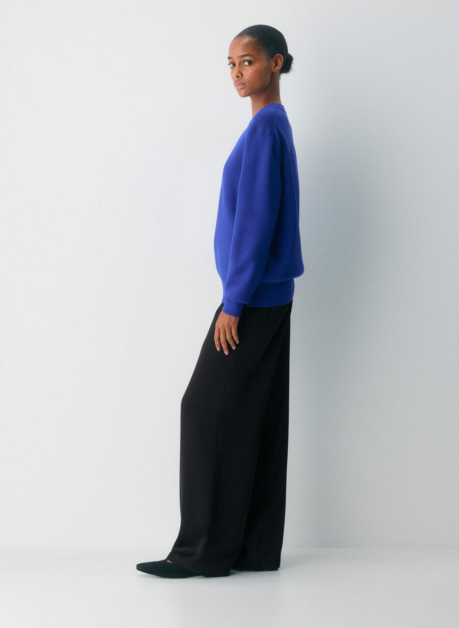 calloway pullover in flammenblau