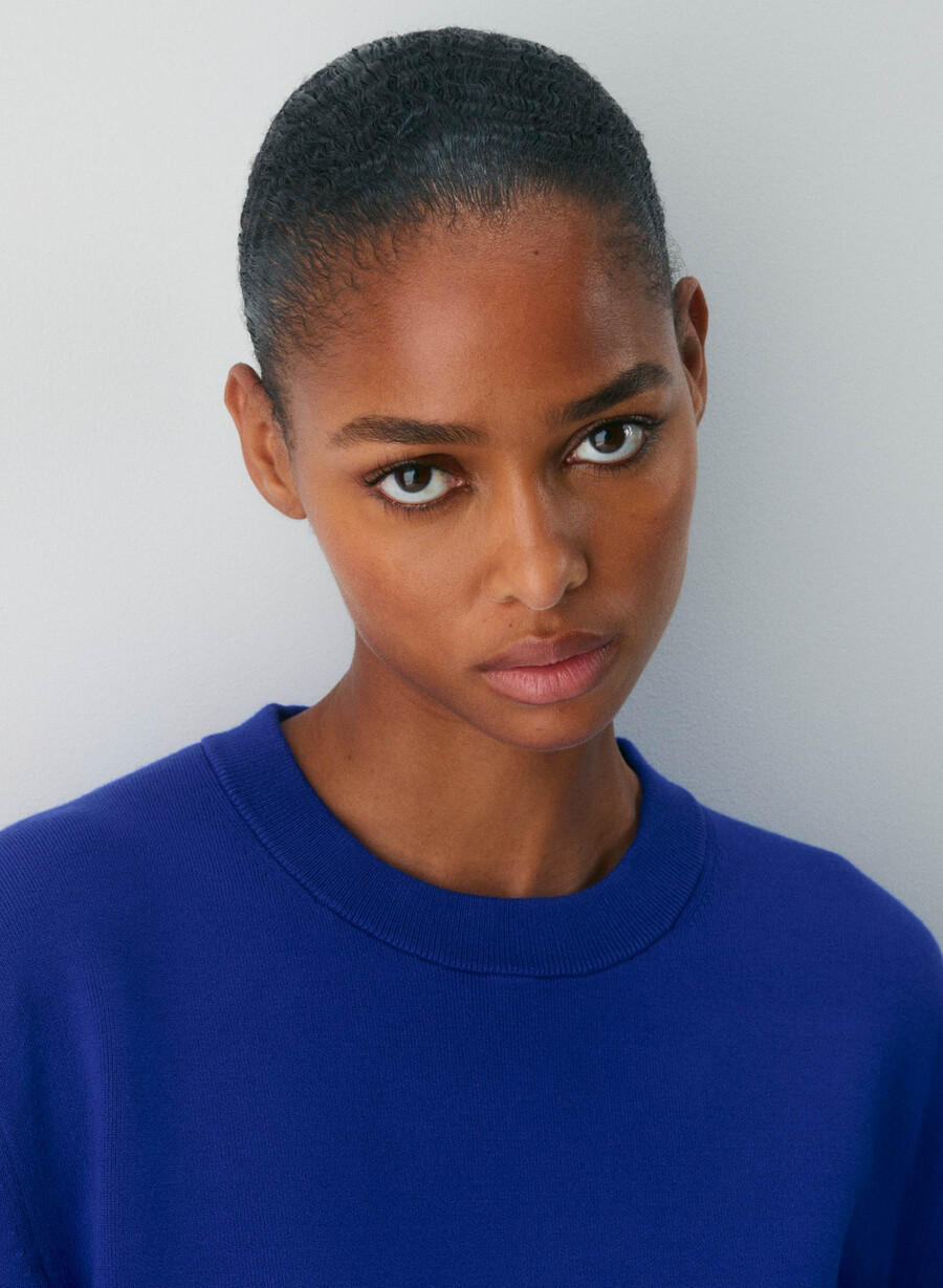 calloway pullover in flammenblau
