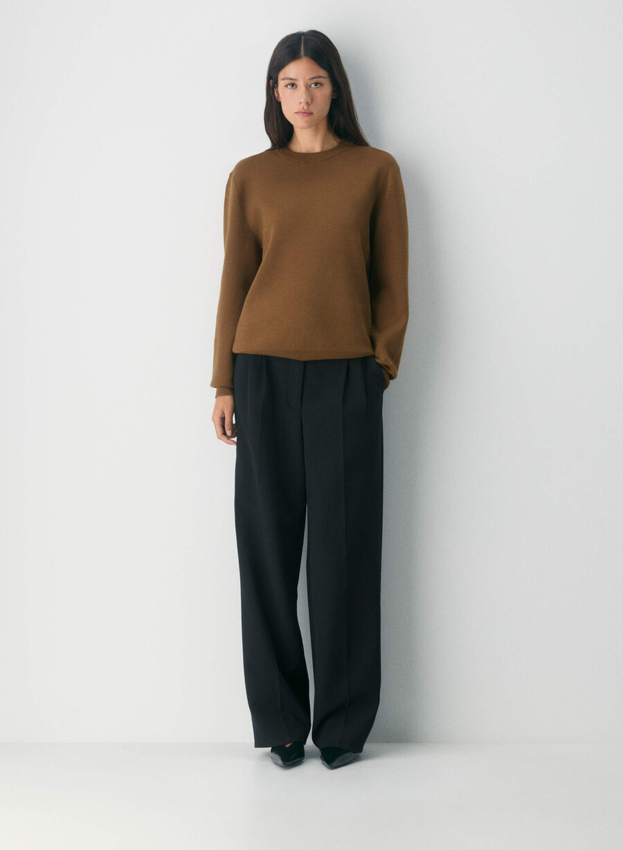 calloway pullover schokoladenbraun