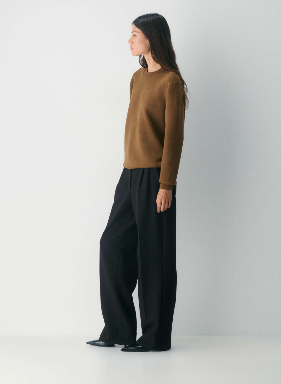 calloway pullover schokoladenbraun