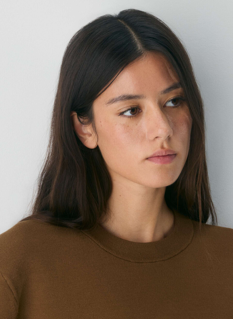 calloway pullover schokoladenbraun