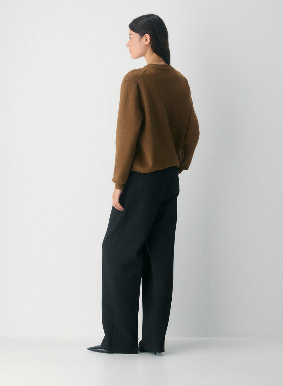 calloway pullover schokoladenbraun