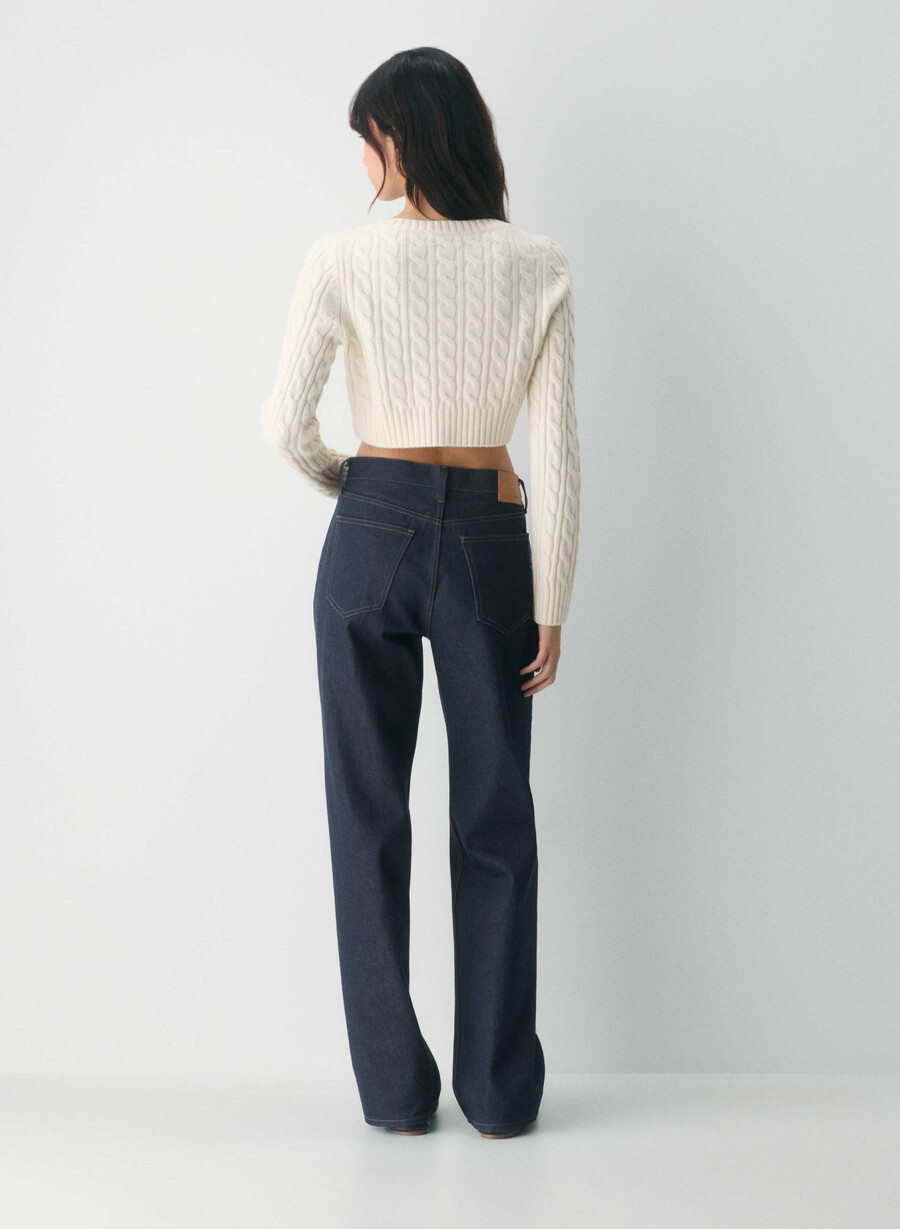 teacup-strickjacke flüsterweiß