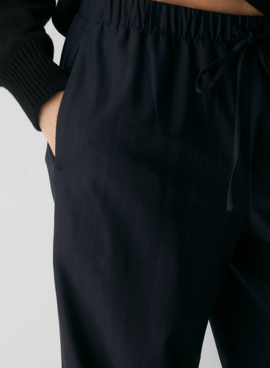 die lodge pant - refined brnt stripe dk n nvgr