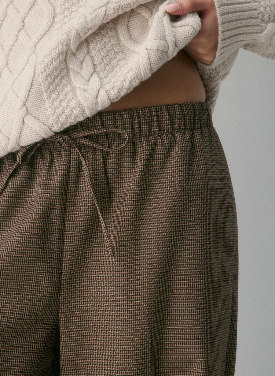 die lodge pant - refined orl check rm brd br