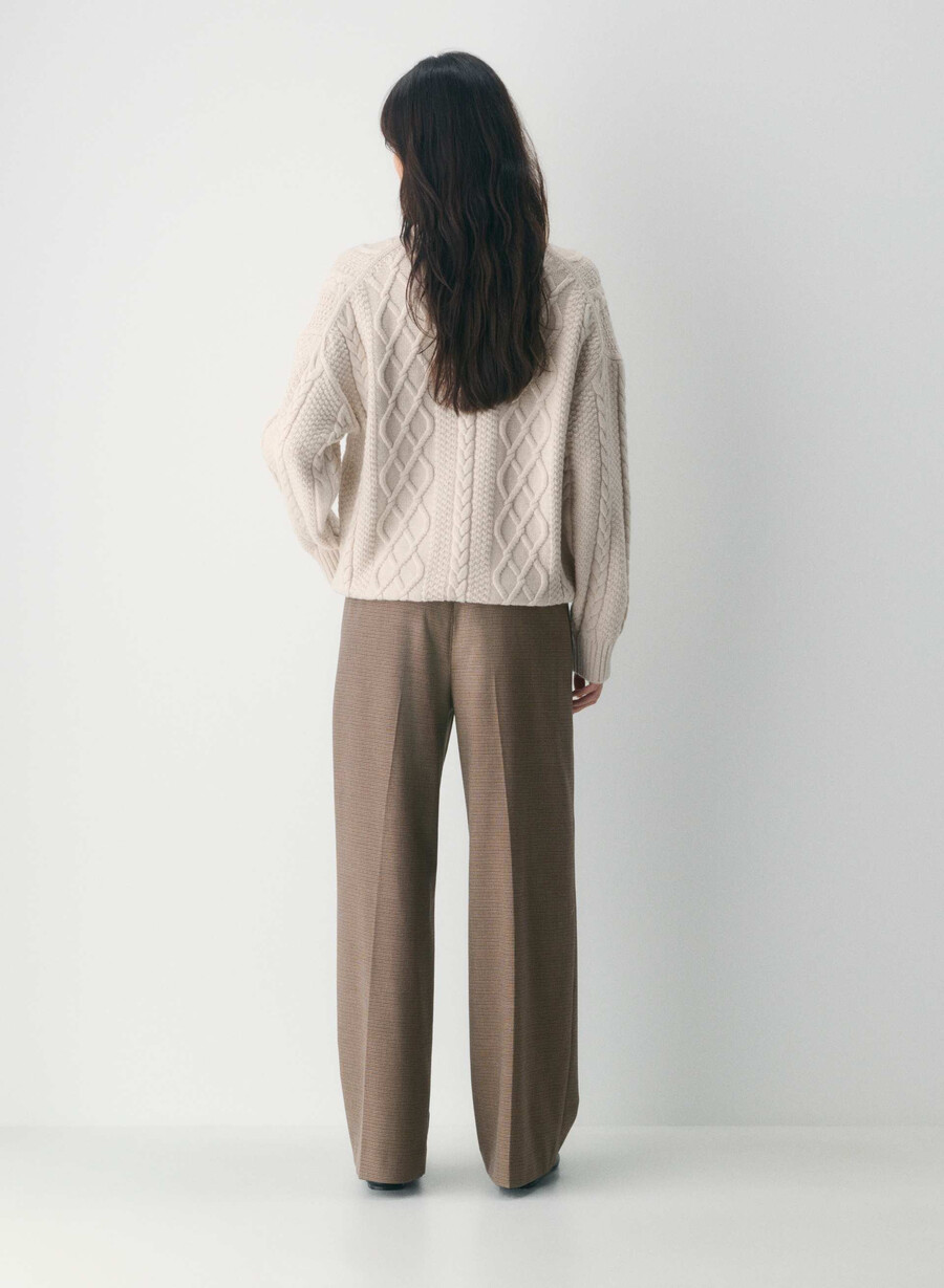 die lodge pant - refined orl check rm brd br