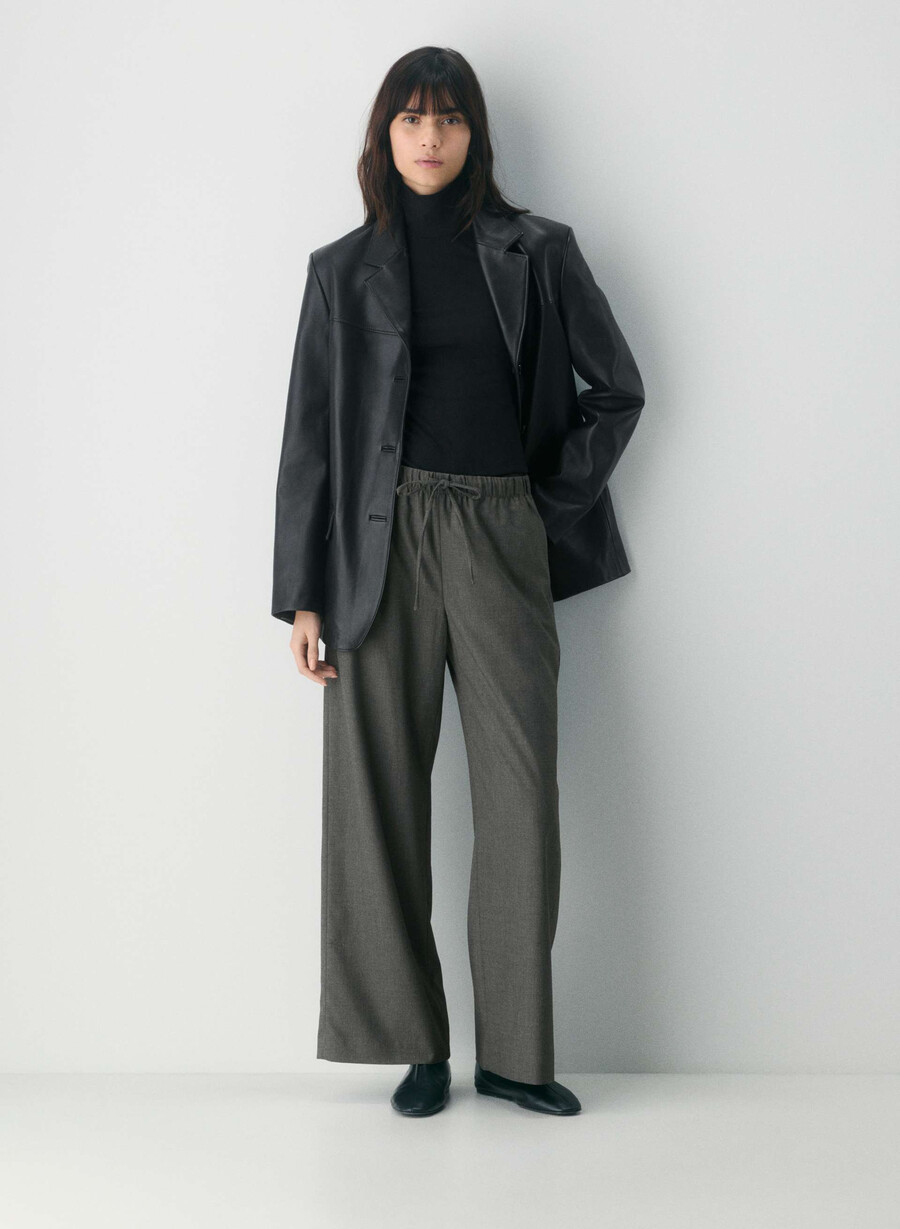 die lodge pant - refined heather charcoal