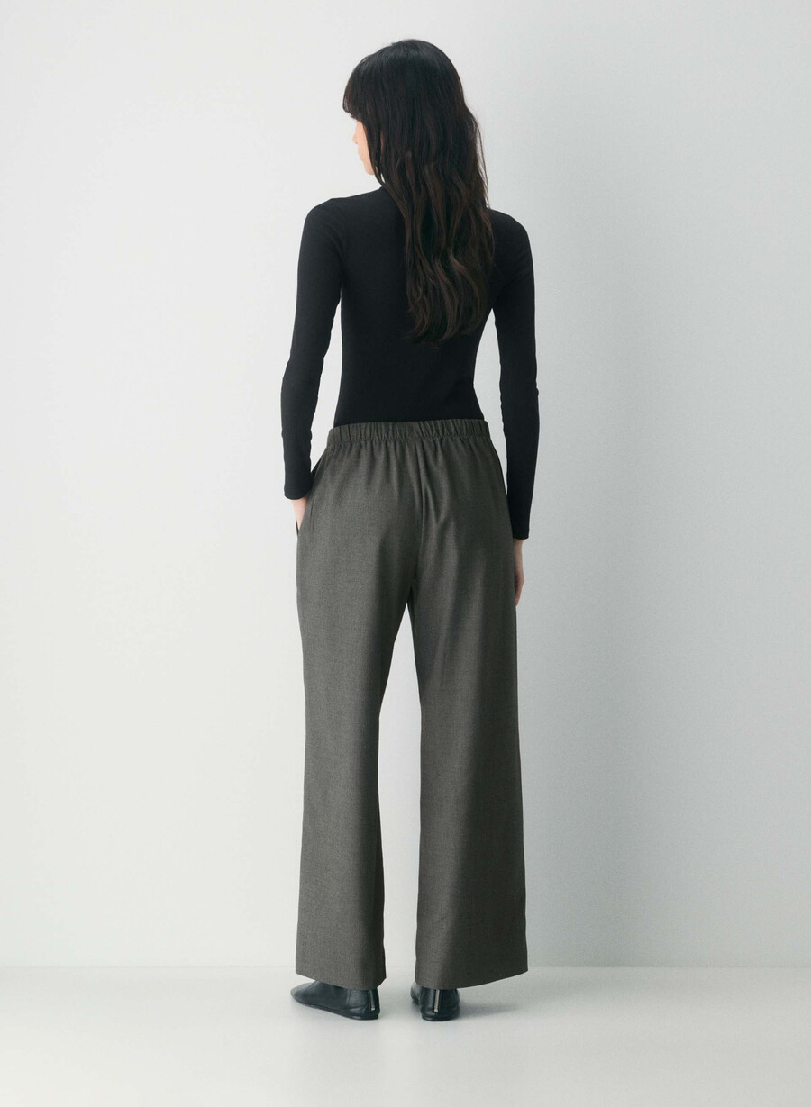 die lodge pant - refined heather charcoal