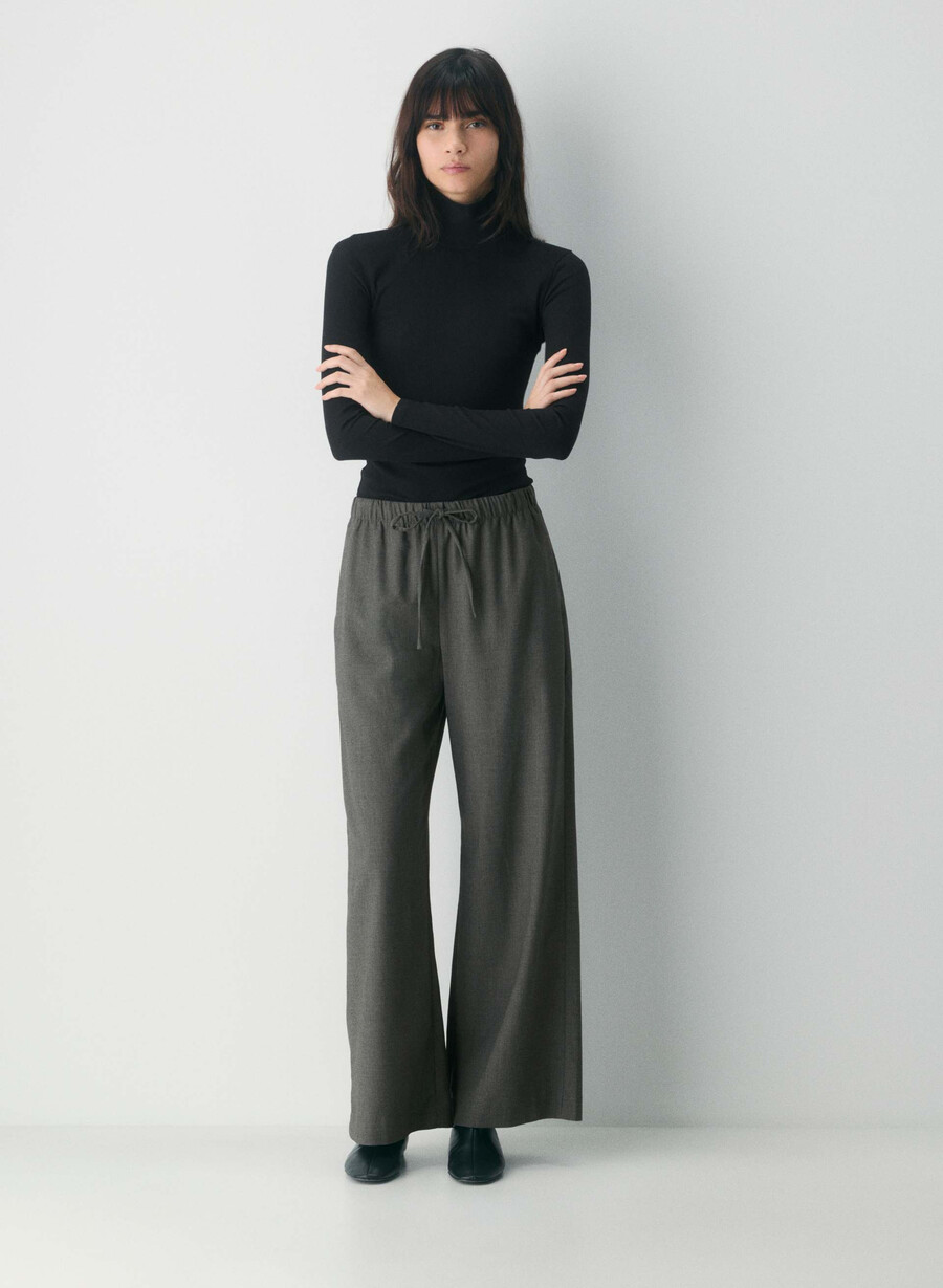 die lodge pant - refined heather charcoal