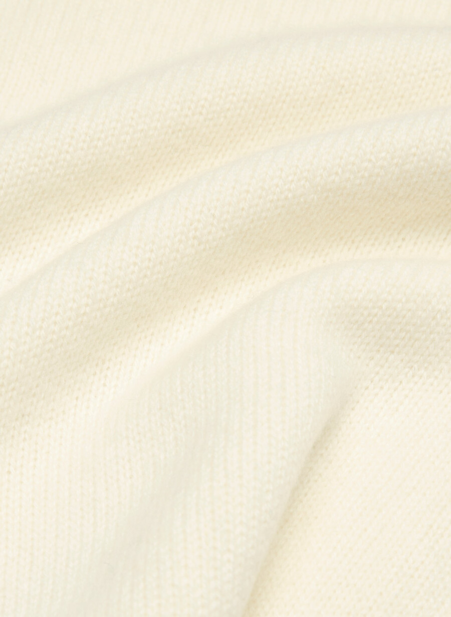 essential cashmere idyllic zip hoodie light birch