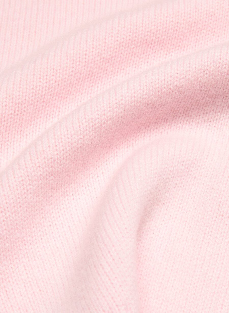 essential cashmere idyllic zip hoodie villa pink