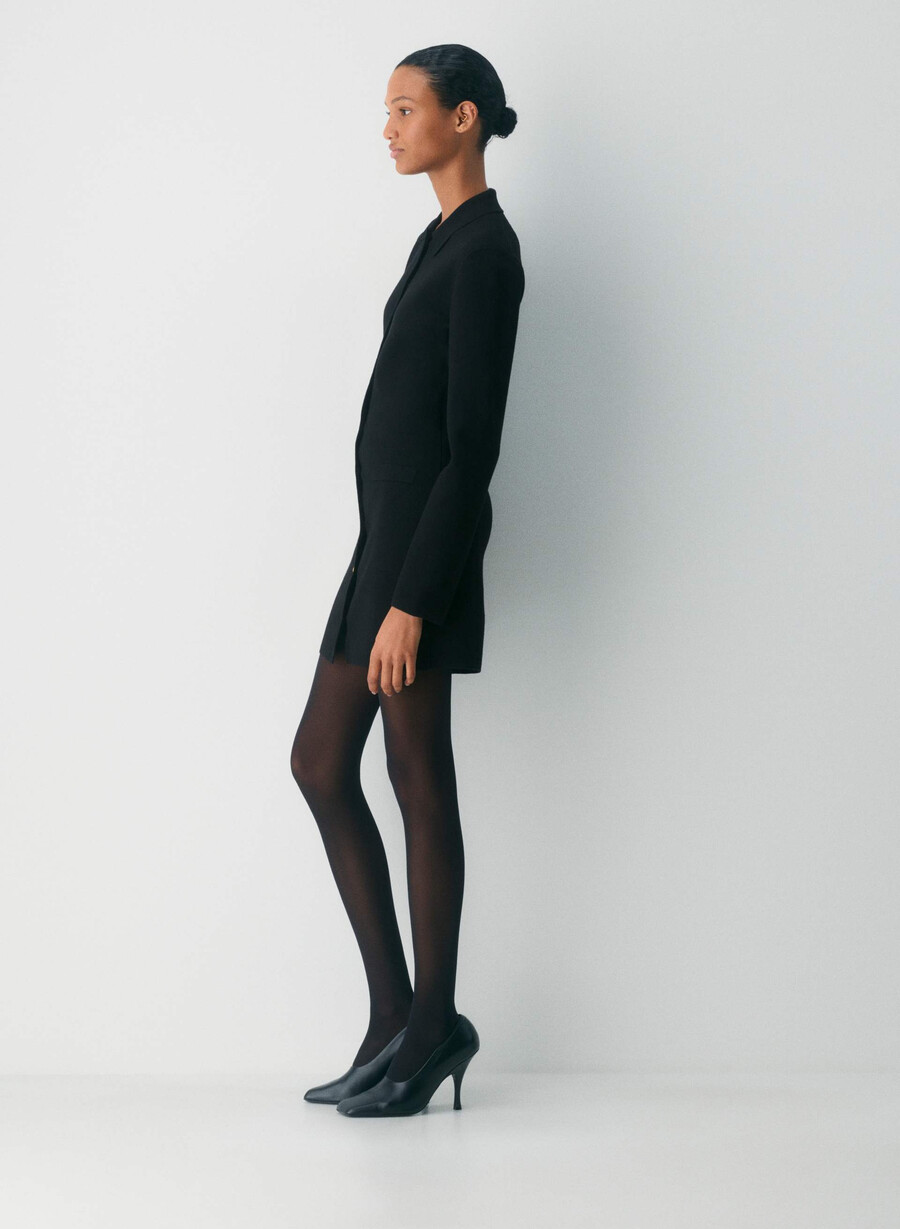 indulge kleid schwarz
