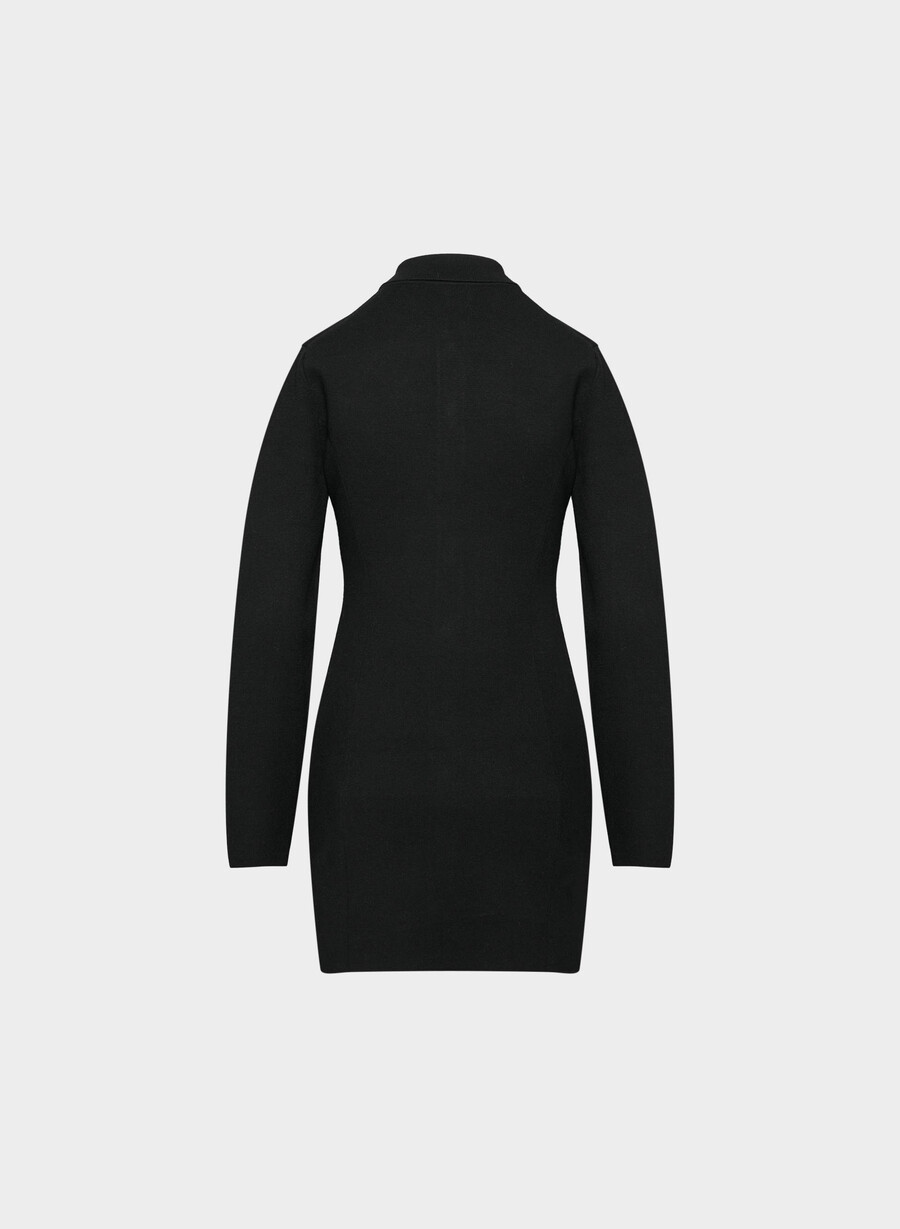 indulge kleid schwarz
