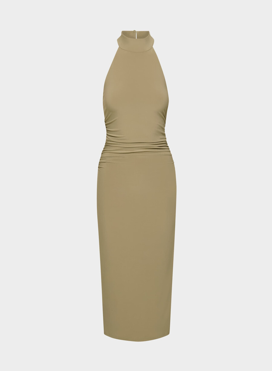 smooth matter remedy dress sundried olive