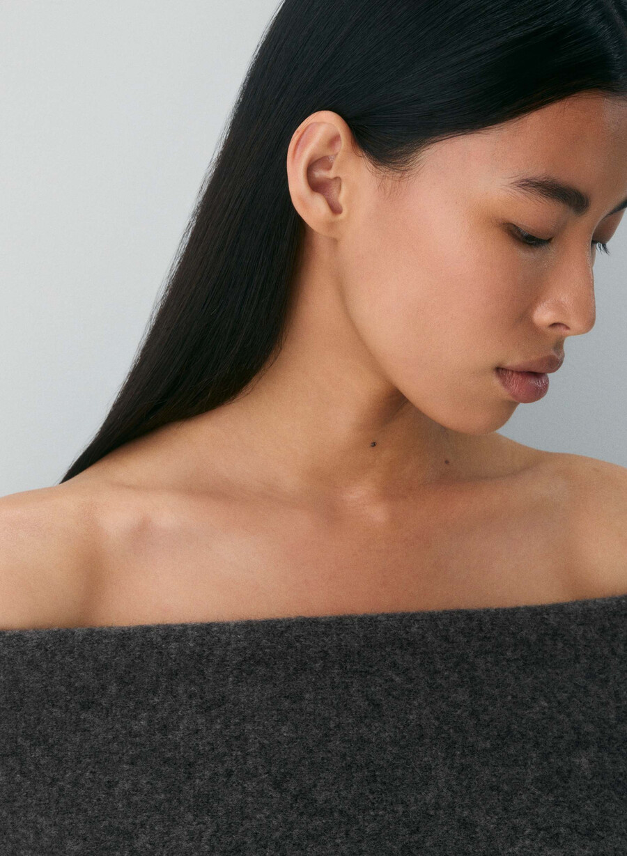 astoria pullover meliert anthrazit