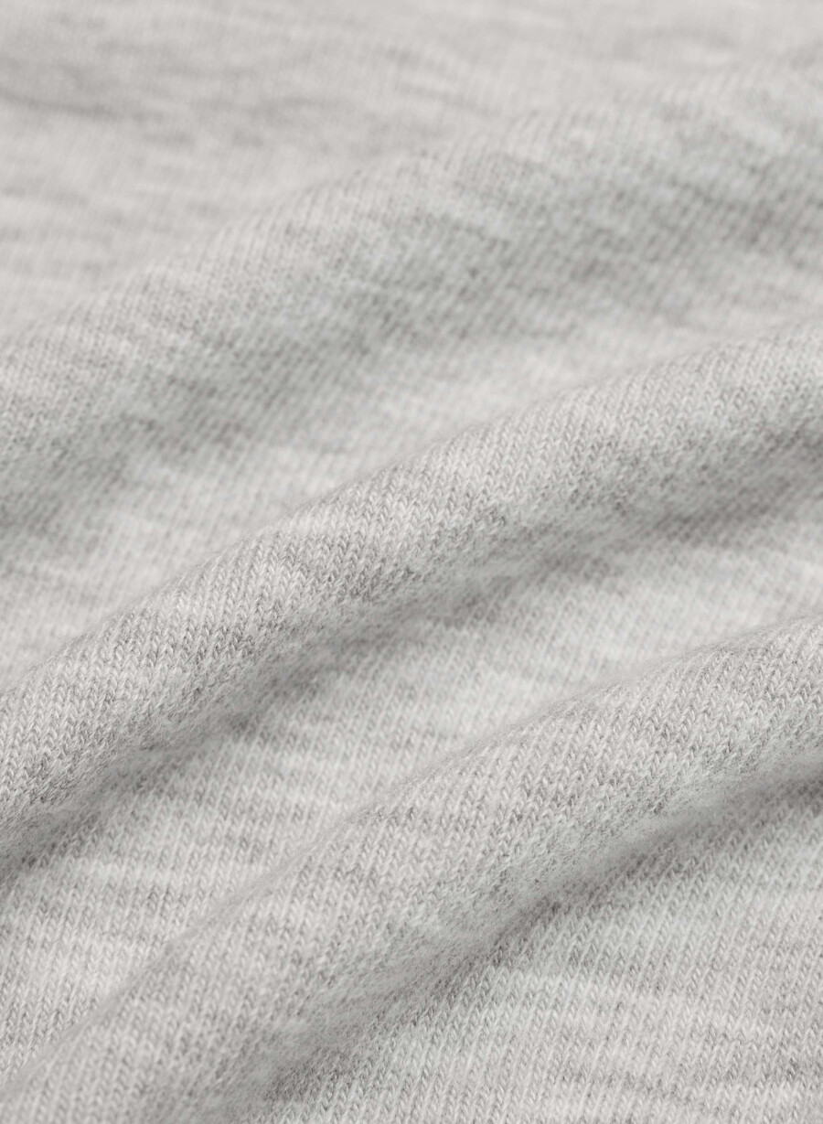 dreampop zip hoodie heather chrome