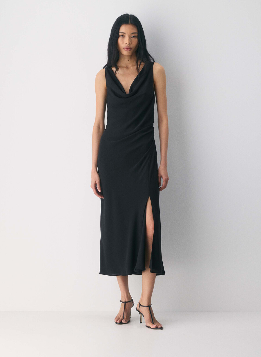 drachenkleid schwarz