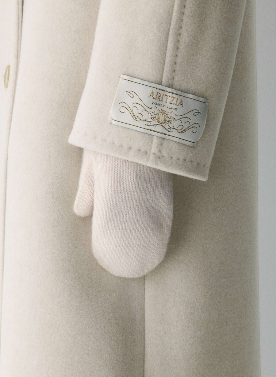kaschmir-ripphandschuh whisper white