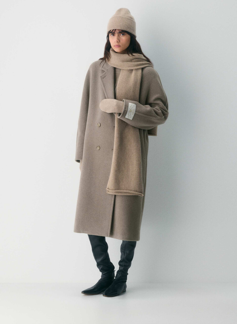 kaschmir-rippfäustling heather nomad taupe