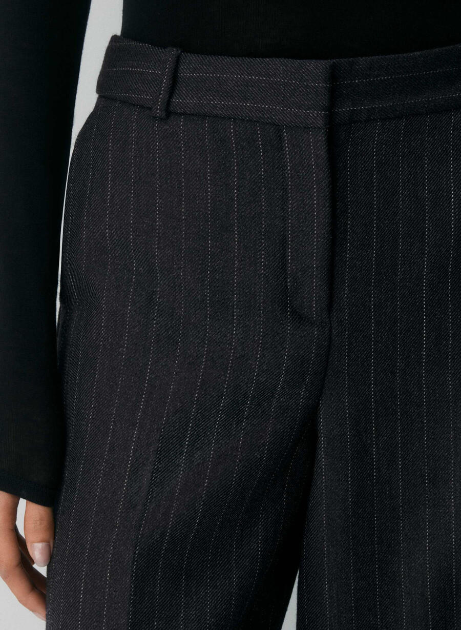 sylvan wollhose schwarz