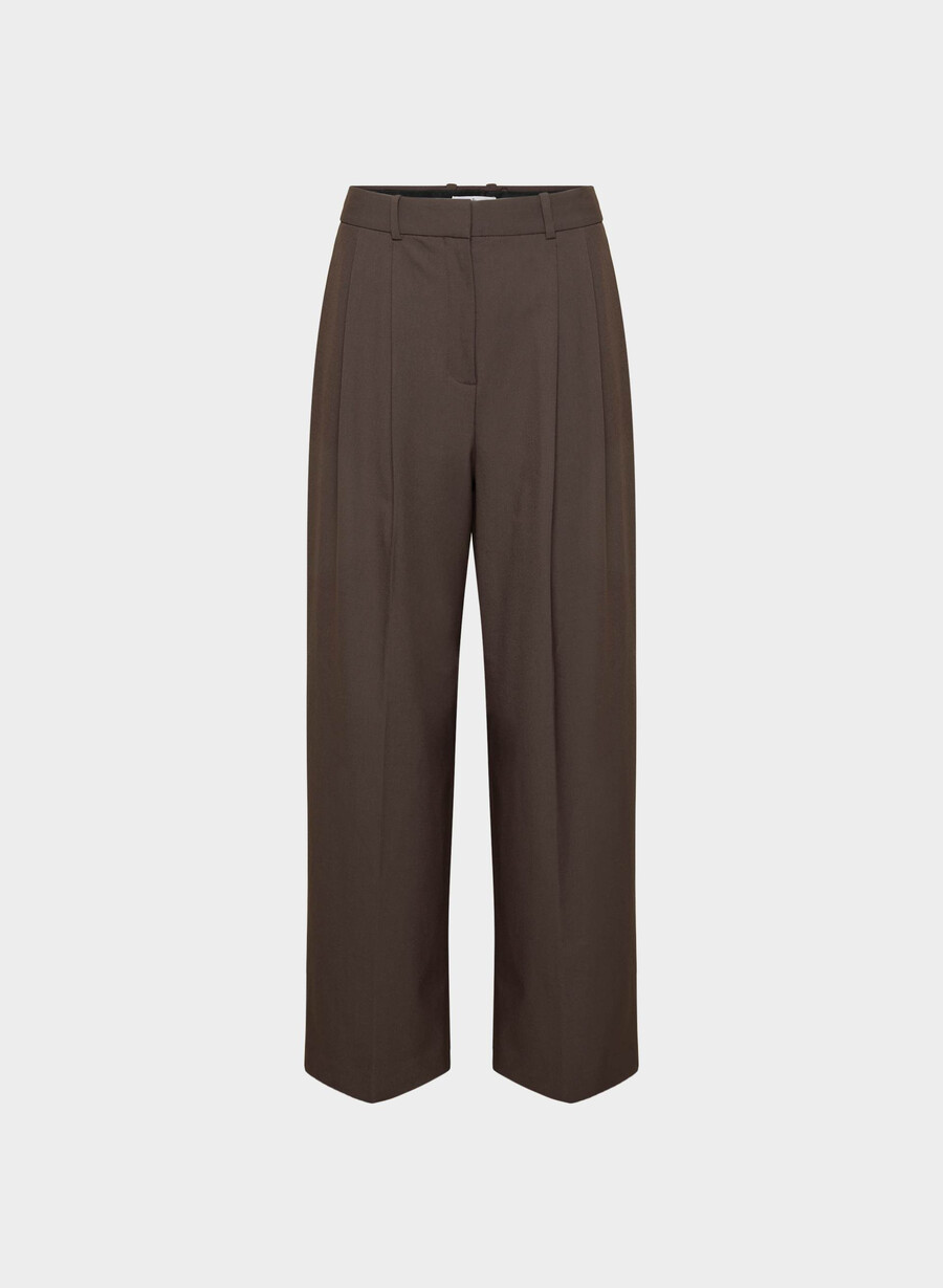lavish pant - reessential light rich mocha brown