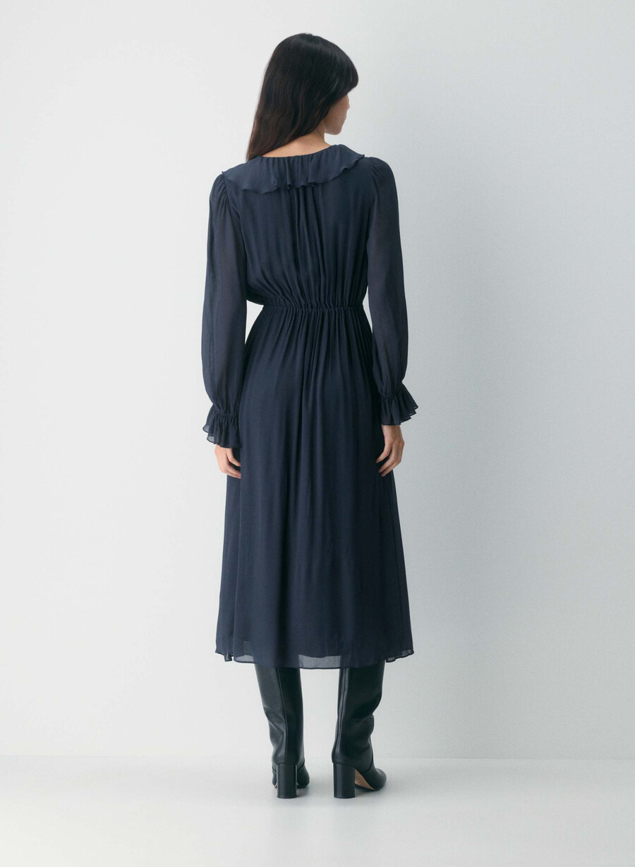 bronte kleid dunkelblau
