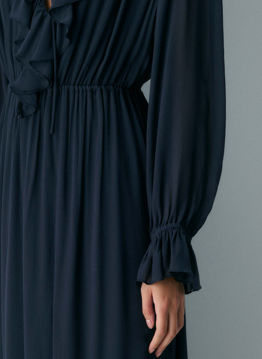 bronte kleid dunkelblau