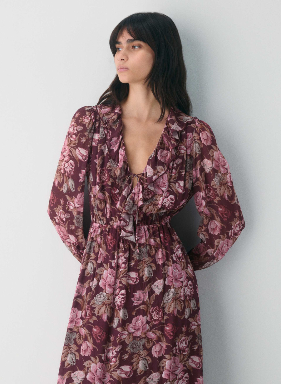 bronte kleid cordovan frzn berry