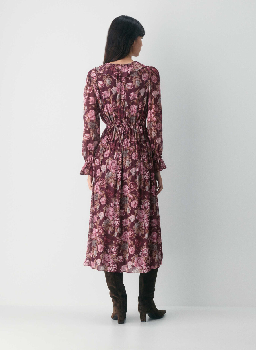 bronte kleid cordovan frzn berry