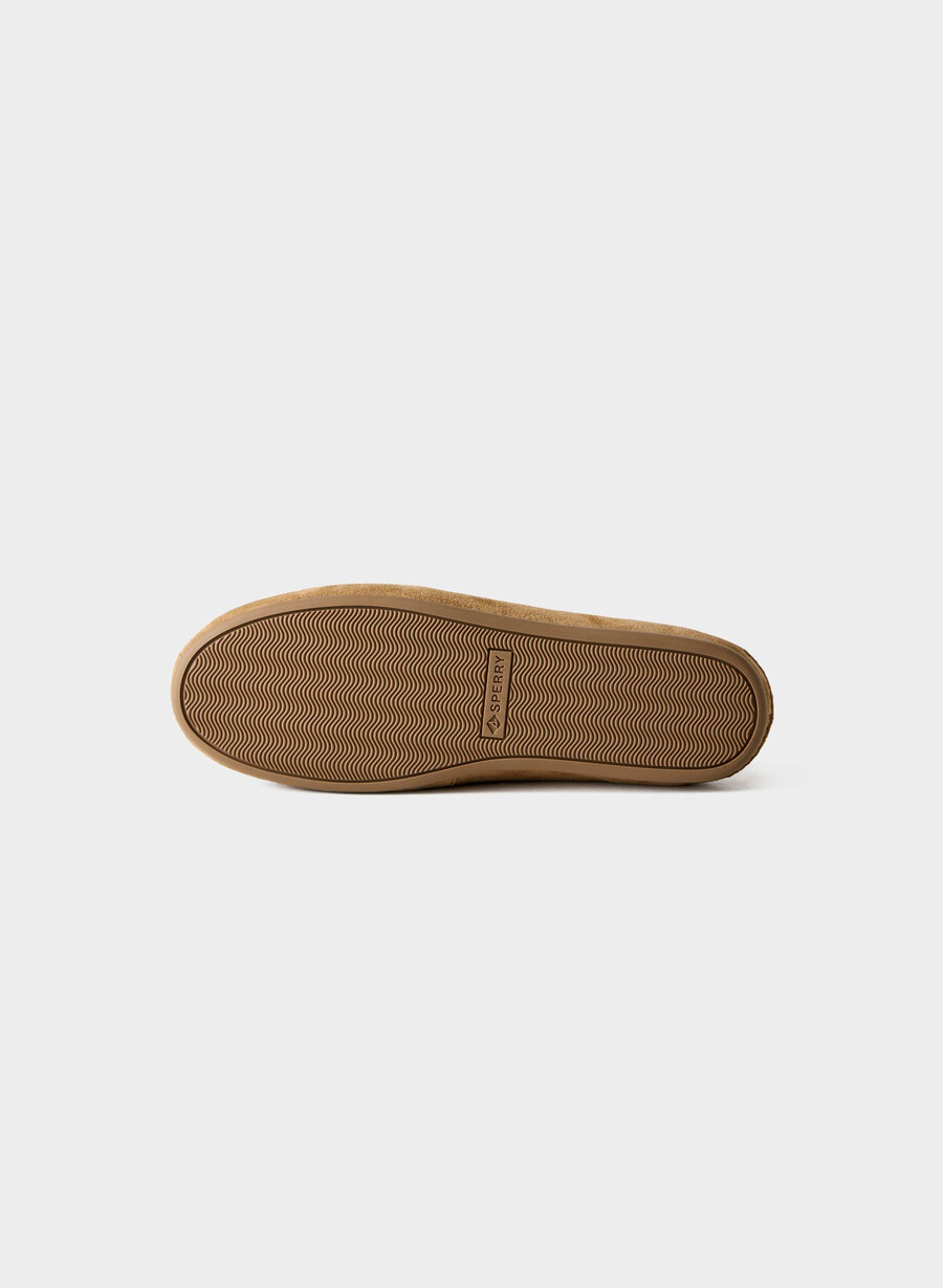 sperry x aritzia slim bootsschuh - wildleder tan khaki